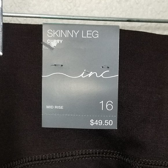 INC International Concepts Pull-on Skinny Pants - Picture 9 of 12